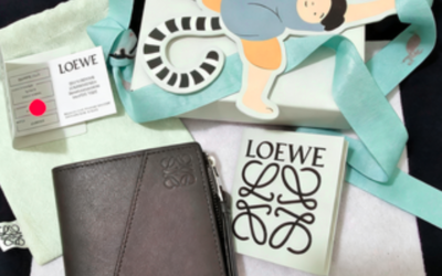 Which atelier produces Loewe genuine leather wallet OEM?